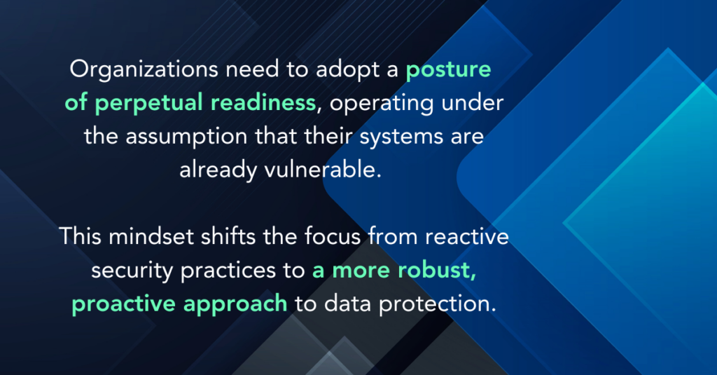 Callout for Check Point blog about security posture perpetual readiness and reactive to proactive approaches.