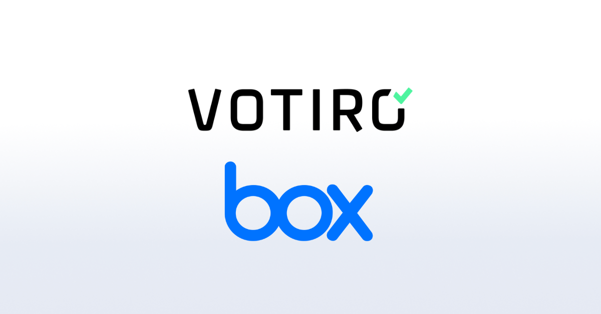 votiro and box. logos
