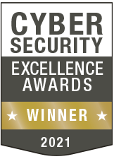 2021 Cyber Security Excellence Awards Gold Winner Badge