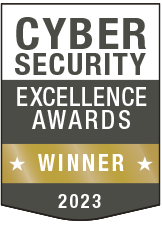 2023 Cyber Security Excellence Awards Gold Winner Badge